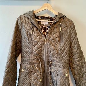 Laundry by Shelli Segal olive green coat, size XS